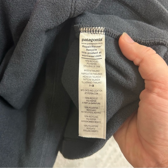 NWOT Women's Microdini 1/2-Zip Fleece Pullover in Pitch Blue Size XXL - Picture 8 of 8